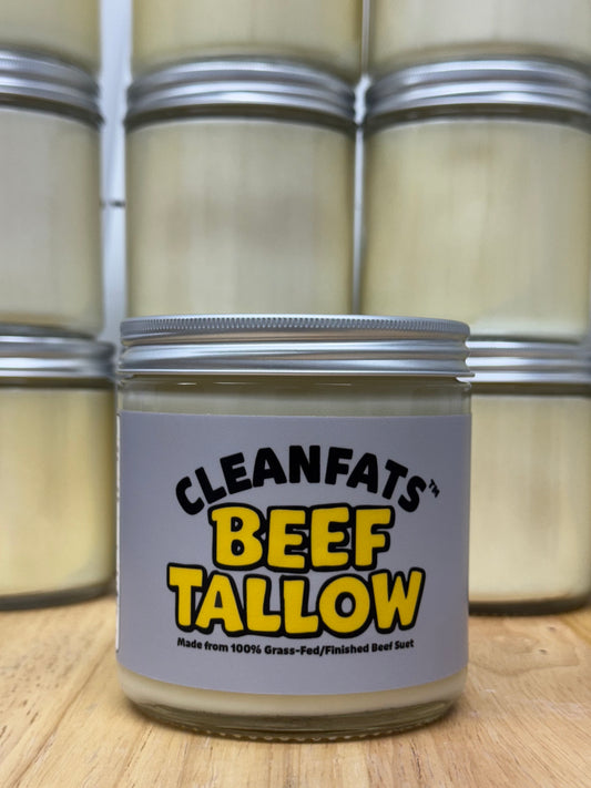 Grass-Fed Beef Tallow (16oz)
