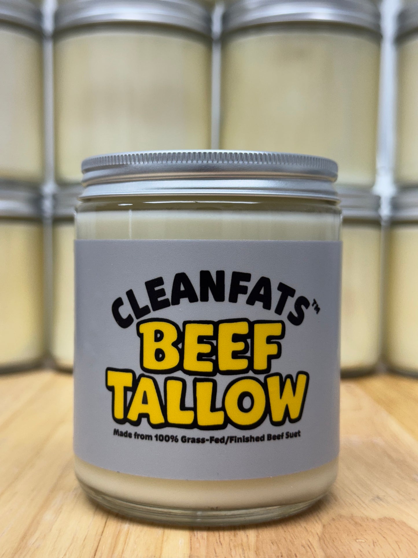 Grass-Fed Beef Tallow (8oz)