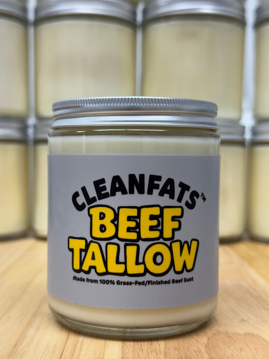 Grass-Fed Beef Tallow (8oz)